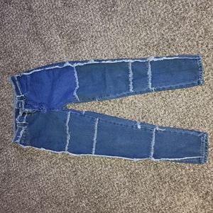 Patchwork jeans